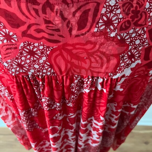 I.N.C International Concepts 3X Top Plus blouse Long Sleeve Fall boho shirt Bell - Picture 10 of 17